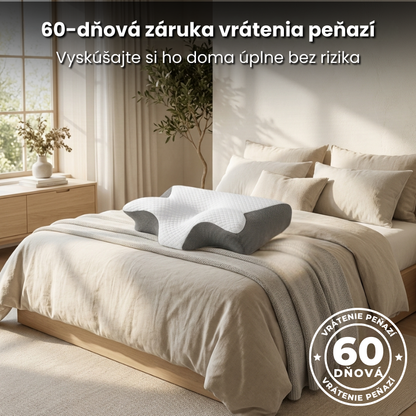Vankúš navrhnutý pre hlbší a regenerujúci spánok
